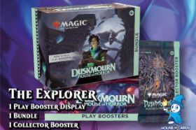 Just the neccessities - a Play Booster Box, a Bundle, and topped off with one Collector Booster ;-) This product is a preorder. It will be available in-store from the 20th of September, or in your mailbox the 27nd of September.