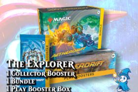 Nur das Nötigste – eine Play Booster Box, ein Bundle (reguläre Version) und als Krönung ein Collector Booster ;-) Bei diesem Produkt handelt es sich um eine Vorbestellung. Es ist ab dem 07.02.2025 im Laden erhältlich oder ab dem 14. in deinem Briefkasten.