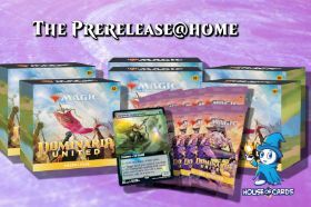 Veranstalte deinen eigenen Prerelease zu Hause! Jedes Prerelase Pack kommt mit zwei Set Boosters als Preispool! Ab 6 Stück bekommst du ausserdem einen Mengenrabatt und die Bux-A-Box Promo oben drauf geschenkt!